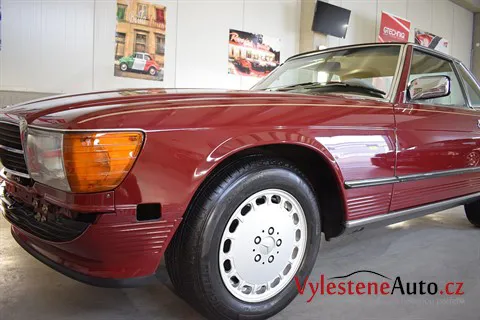 Mercedes 560 SL - Renovace a ochrana laku