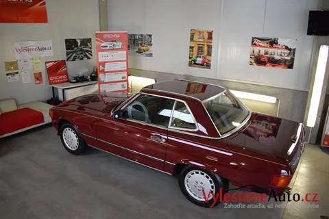 Mercedes 560 SL - Renovace a ochrana laku