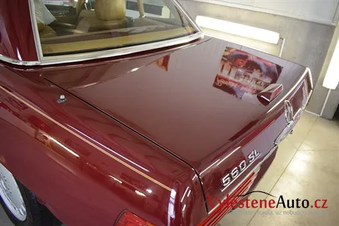 Mercedes 560 SL - Renovace a ochrana laku
