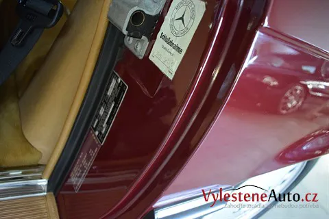 Mercedes 560 SL - Renovace a ochrana laku