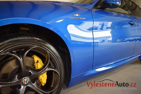 Alfa Romeo Giulia Veloce Q4 - Leštění a keramická ochrana laku