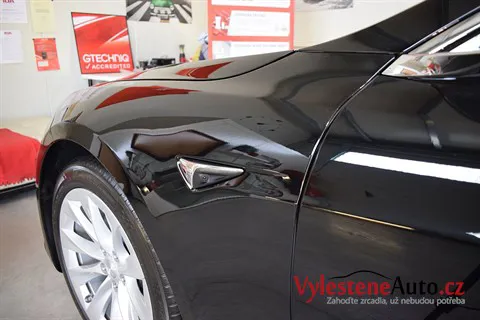 Tesla model S - Renovace a nanokeramická ochrana laku