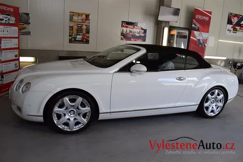 Bentley Continental Convertible W12 6.0 twin turbo Mansory - Renovace a nanokeramická ochrana laku