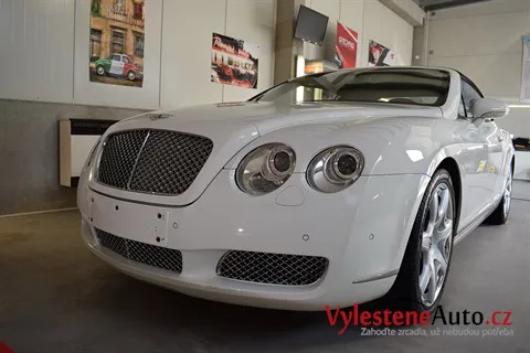 Bentley Continental Convertible W12 6.0 twin turbo Mansory - Renovace a nanokeramická ochrana laku