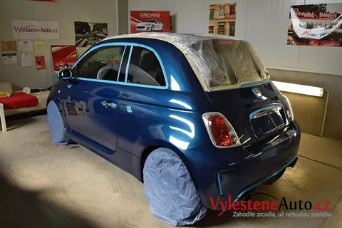 Fiat 500 Abarth Cabrio - Renovace a ochrana laku