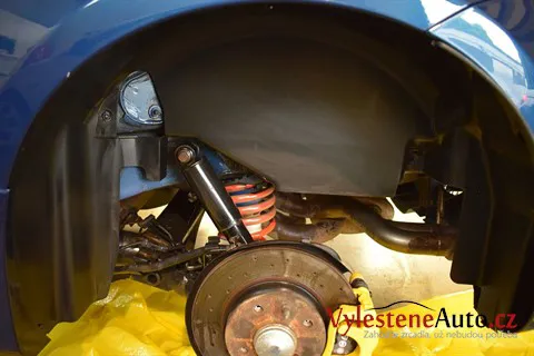 Fiat 500 Abarth Cabrio - Renovace a ochrana laku