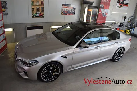 BMW M5 - Renovace a nanokeramická ochrana laku