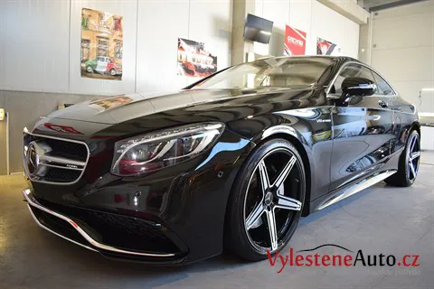 Mercedes S kupé V8 biturbo - Renovace a nanokeramická ochrana laku