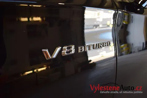 Mercedes S kupé V8 biturbo - Renovace a nanokeramická ochrana laku
