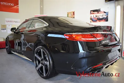 Mercedes S kupé V8 biturbo - Renovace a nanokeramická ochrana laku