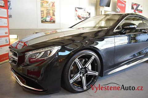 Mercedes S kupé V8 biturbo - Renovace a nanokeramická ochrana laku