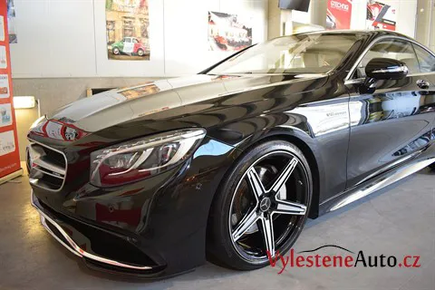 Mercedes S kupé V8 biturbo - Renovace a nanokeramická ochrana laku