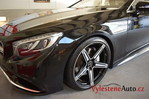 Mercedes S kupé V8 biturbo - Renovace a nanokeramická ochrana laku