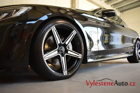 Mercedes S kupé V8 biturbo - Renovace a nanokeramická ochrana laku