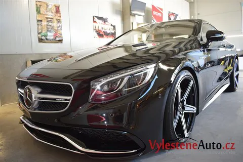 Mercedes S kupé V8 biturbo - Renovace a nanokeramická ochrana laku