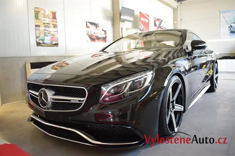 Mercedes S kupé V8 biturbo - Renovace a nanokeramická ochrana laku