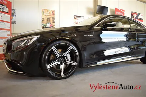 Mercedes S kupé V8 biturbo - Renovace a nanokeramická ochrana laku