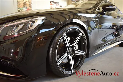Mercedes S kupé V8 biturbo - Renovace a nanokeramická ochrana laku