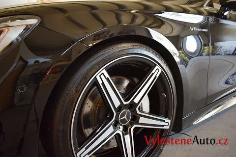 Mercedes S kupé V8 biturbo - Renovace a nanokeramická ochrana laku