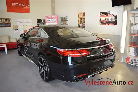 Mercedes S kupé V8 biturbo - Renovace a nanokeramická ochrana laku