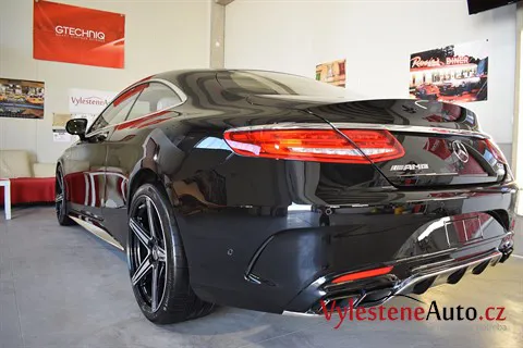 Mercedes S kupé V8 biturbo - Renovace a nanokeramická ochrana laku