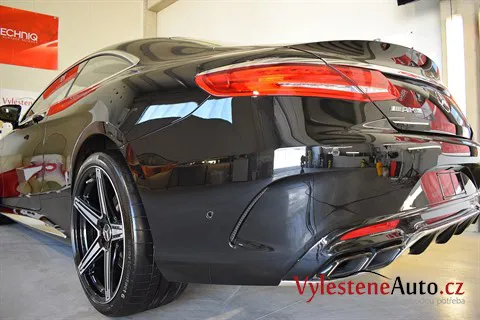 Mercedes S kupé V8 biturbo - Renovace a nanokeramická ochrana laku