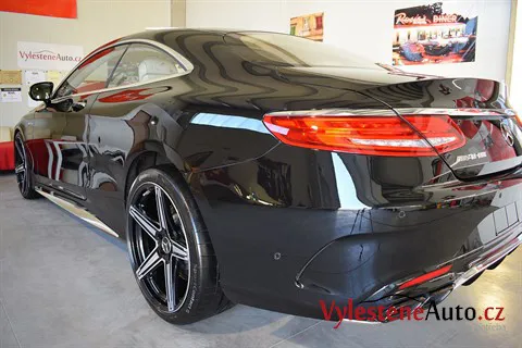 Mercedes S kupé V8 biturbo - Renovace a nanokeramická ochrana laku