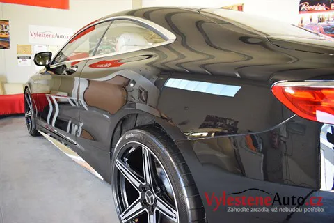 Mercedes S kupé V8 biturbo - Renovace a nanokeramická ochrana laku