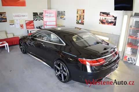 Mercedes S kupé V8 biturbo - Renovace a nanokeramická ochrana laku