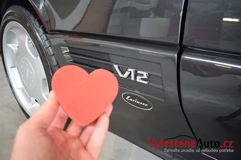 Mercedes SL600 V12 Lorinser - Renovace a nanokeramická ochrana karoserie