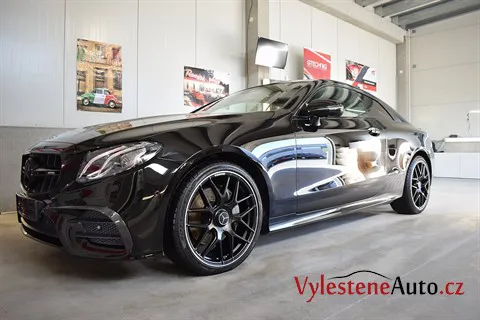 Mercedes E coupe AMG - Renovace a ochrana laku