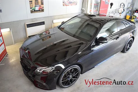 Mercedes E coupe AMG - Renovace a ochrana laku