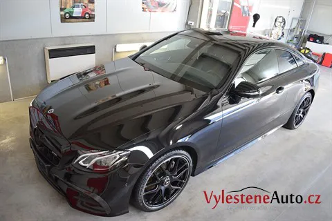 Mercedes E coupe AMG - Renovace a ochrana laku