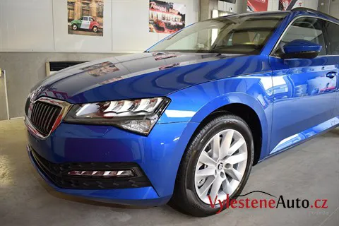 Škoda Superb III kombi 2.0 turbo - Renovace a nanokeramická ochrana laku