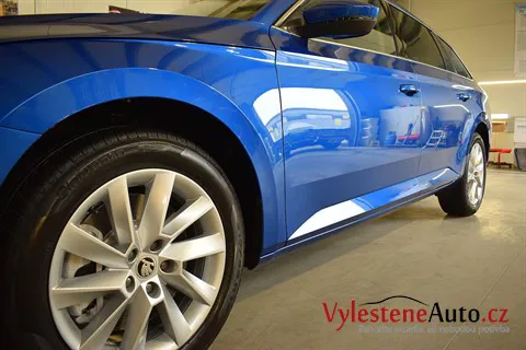 Škoda Superb III kombi 2.0 turbo - Renovace a nanokeramická ochrana laku