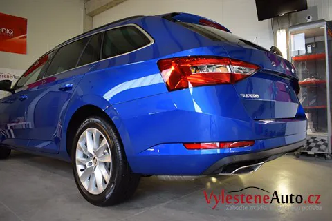 Škoda Superb III kombi 2.0 turbo - Renovace a nanokeramická ochrana laku