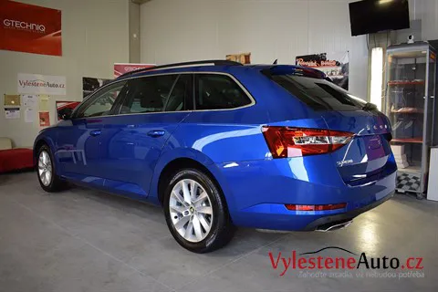 Škoda Superb III kombi 2.0 turbo - Renovace a nanokeramická ochrana laku