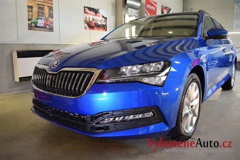 Škoda Superb III kombi 2.0 turbo - Renovace a nanokeramická ochrana laku