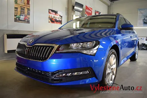 Škoda Superb III kombi 2.0 turbo - Renovace a nanokeramická ochrana laku