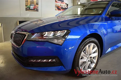 Škoda Superb III kombi 2.0 turbo - Renovace a nanokeramická ochrana laku
