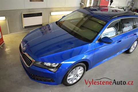 Škoda Superb III kombi 2.0 turbo - Renovace a nanokeramická ochrana laku