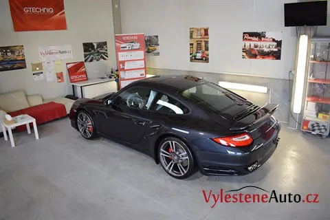 Porsche 911 Turbo 9FF - Renovace a nanokeramická ochrana laku