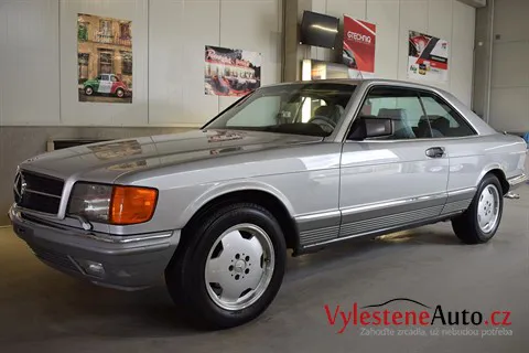 Mercedes 560 SEC - Renovace a ochrana laku