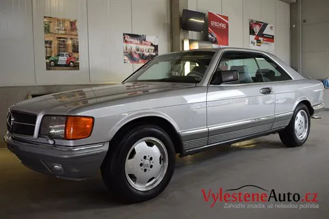 Mercedes 560 SEC - Renovace a ochrana laku