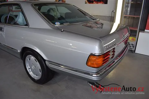 Mercedes 560 SEC - Renovace a ochrana laku