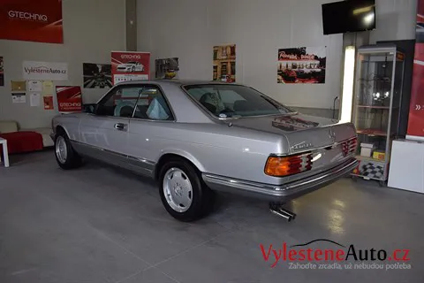 Mercedes 560 SEC - Renovace a ochrana laku