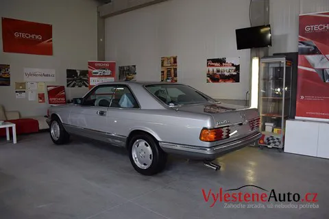 Mercedes 560 SEC - Renovace a ochrana laku