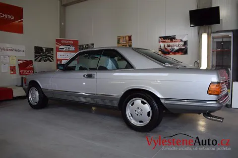 Mercedes 560 SEC - Renovace a ochrana laku