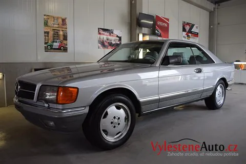 Mercedes 560 SEC - Renovace a ochrana laku