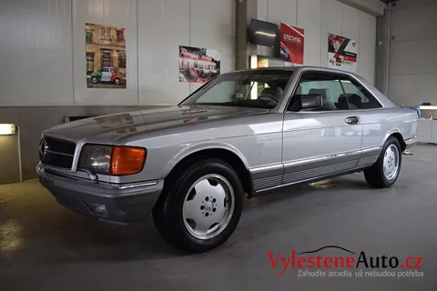 Mercedes 560 SEC - Renovace a ochrana laku